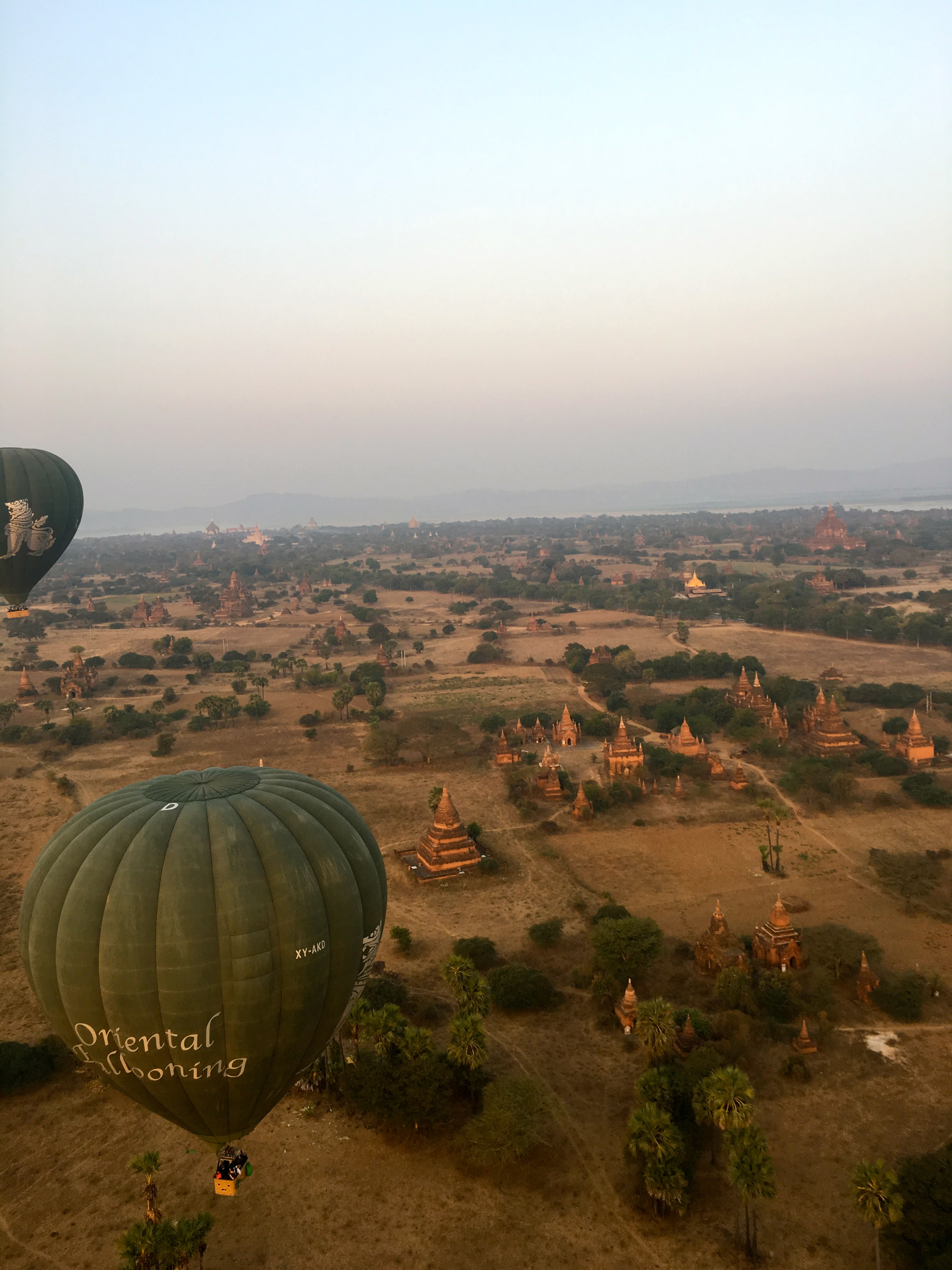 bagan hot air balloon